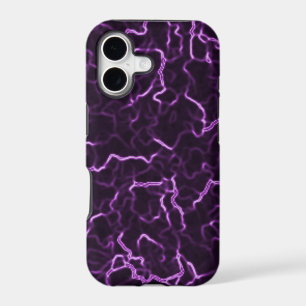 Purple Lightning iPhone 5/5S, Barely There Case