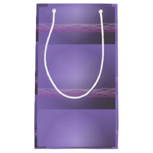 Purple Lights Small Gift Bag