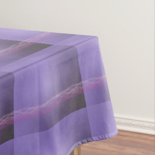 Purple Lights Tablecloth