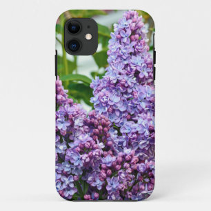 Purple lilac flowers iPhone 11 case