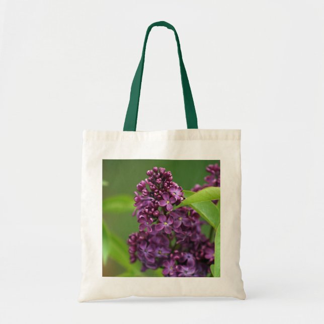 Purple Lilac Tote Bag (Front)