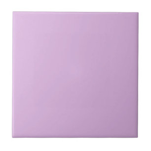 Purple Lilac Violet Solid Colour Elegant Minimalis Tile