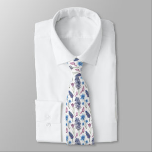 Purple Lilacs  Tie