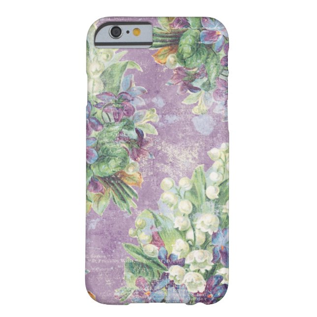 Purple Lily of the Valley Case-Mate iPhone Case (Back)