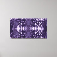 Purple Liquid Mirror Abstract Pattern Art