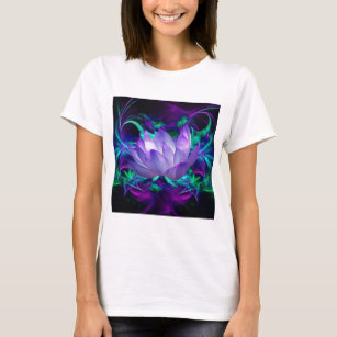 Purple lotus flower and its meaning T-Shirt