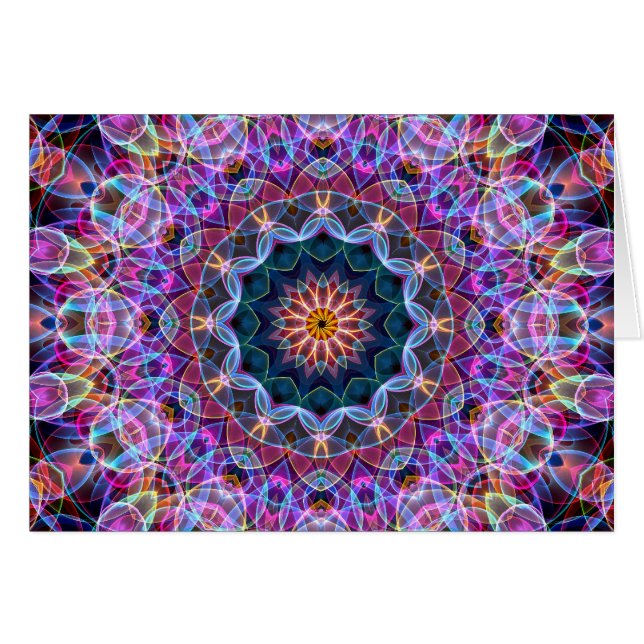 Purple Lotus kaleidoscope (Front Horizontal)
