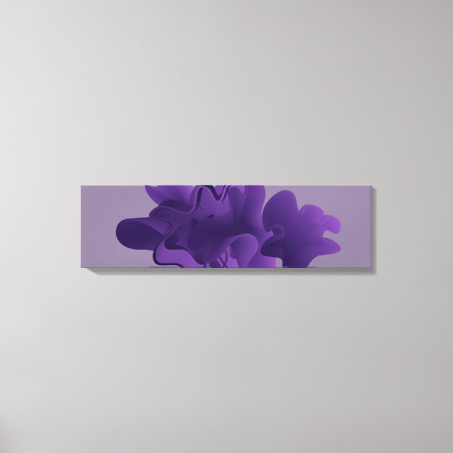Purple Love Canvas Print (Front)