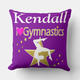 PURPLE LOVE GYMNASTICS COUSSIN