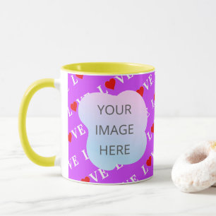 Purple LOVE Mug