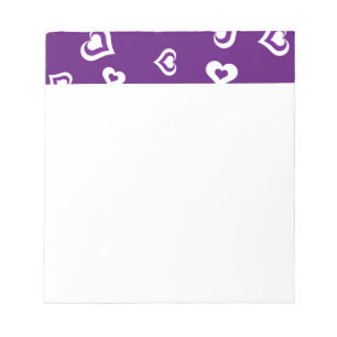 Purple Love Notepad