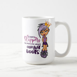 "Purple Lovin' Tomboy Princess" Mug 15oz