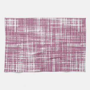 Purple Magenta Stylish Abstract Pattern Kitchen Towel