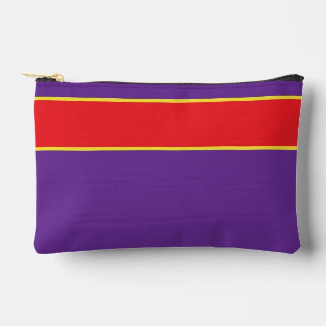 Purple Major Small Accessory Pouch (Front)