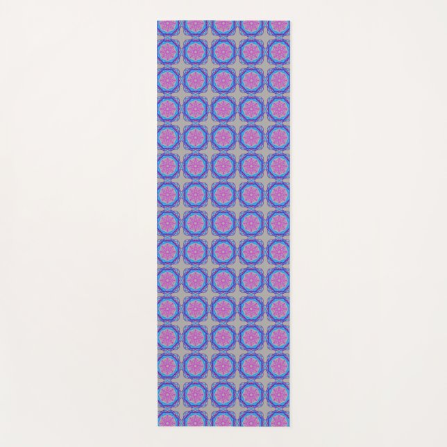 Purple Mandala Yoga Mat (Front)