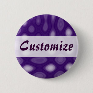 Purple Mania 2 Inch Round Button