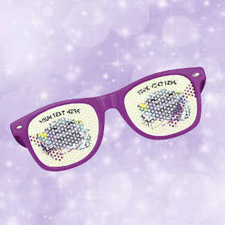 Purple Manual Vintage Typewriter Book Paper Yellow Retro Sunglasses
