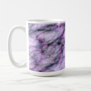 Purple Marble  Coffee Mug