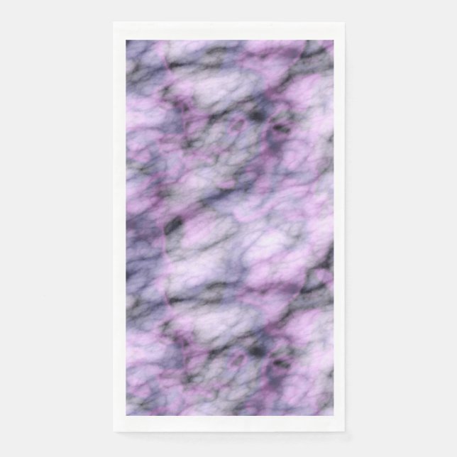 Purple Marble  Napkin (Front)