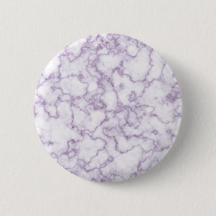 Purple Marble Pattern 2 Inch Round Button