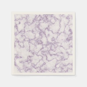 Purple Marble Pattern Napkin