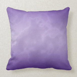 Purple Marble Throw Pillow