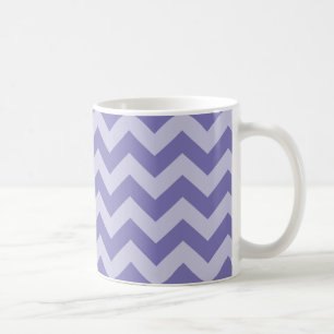 Purple Marocain Moods Chevrons Coffee Mug