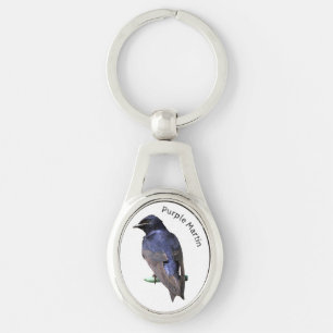 Purple Martin Keychain
