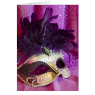 Purple Masquerade Mask