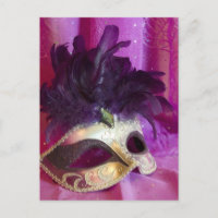 Purple Masquerade Mask