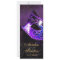 Purple Masquerade  Wedding Program Invitation