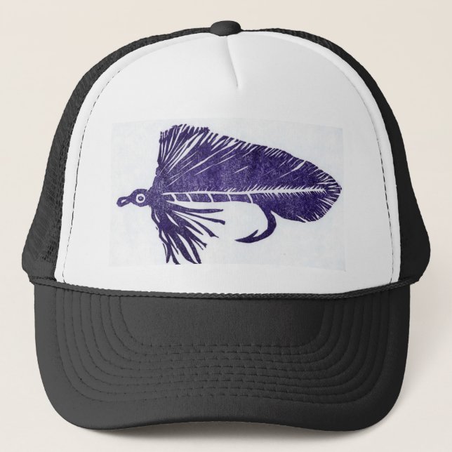 Purple Matuka Streamer Hat (Front)