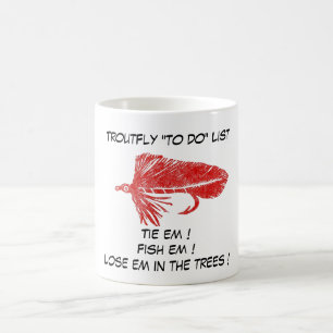 "Purple Matuka - Trout Fly "To Do List" Mug