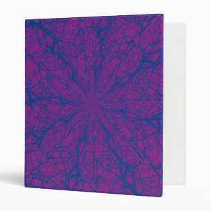 Purple Maze Avery Binder