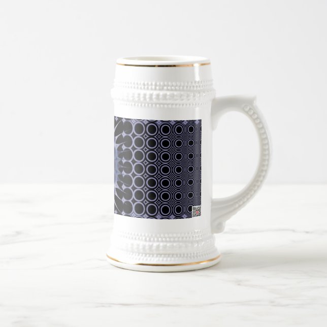 Purple Meditation Beer Stein (Right)