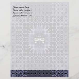 Purple Meditation Letterhead