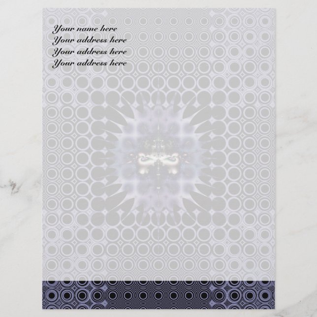 Purple Meditation Letterhead (Front)