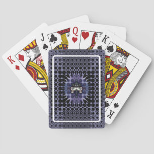 Purple Meditation Playing Cards