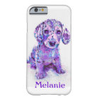 purple merle dachshund iphone 6 case