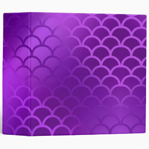 Purple mermaid binder
