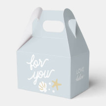 Purple Mermaid Party Seashells Personalized Favor