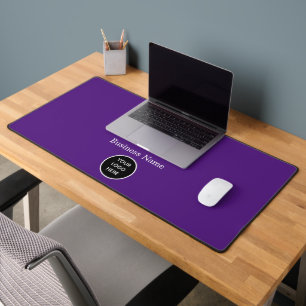 Purple Minimal Office Elegant Pad Logo Business