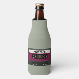 Purple Mix Tape - 80s And 90s Retro Inspired Gift Bottle Cooler