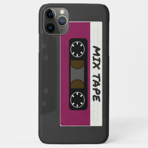 Purple Mix Tape - 80s And 90s Retro Inspired Gift iPhone 11 Pro Max Case