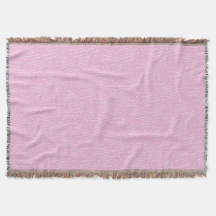 Purple Mod Throw Blanket