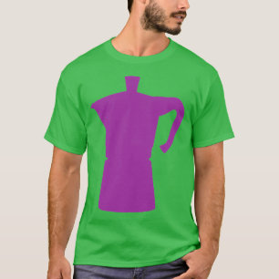 Purple Moka Pot Limited edition design T-Shirt