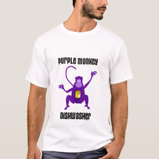 PURPLE MONKEY DISHWASHER TEE