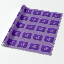 Purple Monogram