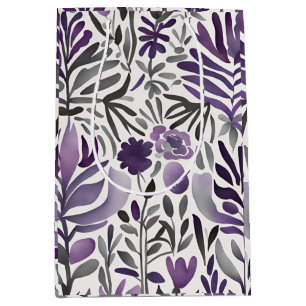 Purple Mood  Medium Gift Bag