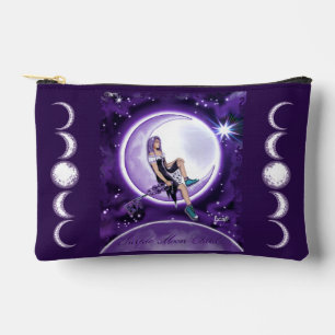 Purple moon child accessory pouch